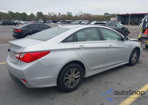 2014 Hyundai Sonata Gls from USA, damaged, VIN 5NPEB4AC5EH813408